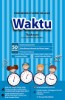 Flash Card Waktu - Kartu Belajar Anak Bergambar - Konsep Studio
